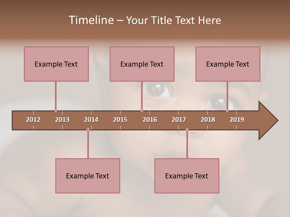 Races Eyes Innocent PowerPoint Template