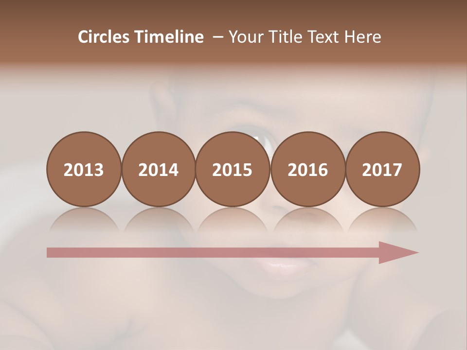 Races Eyes Innocent PowerPoint Template