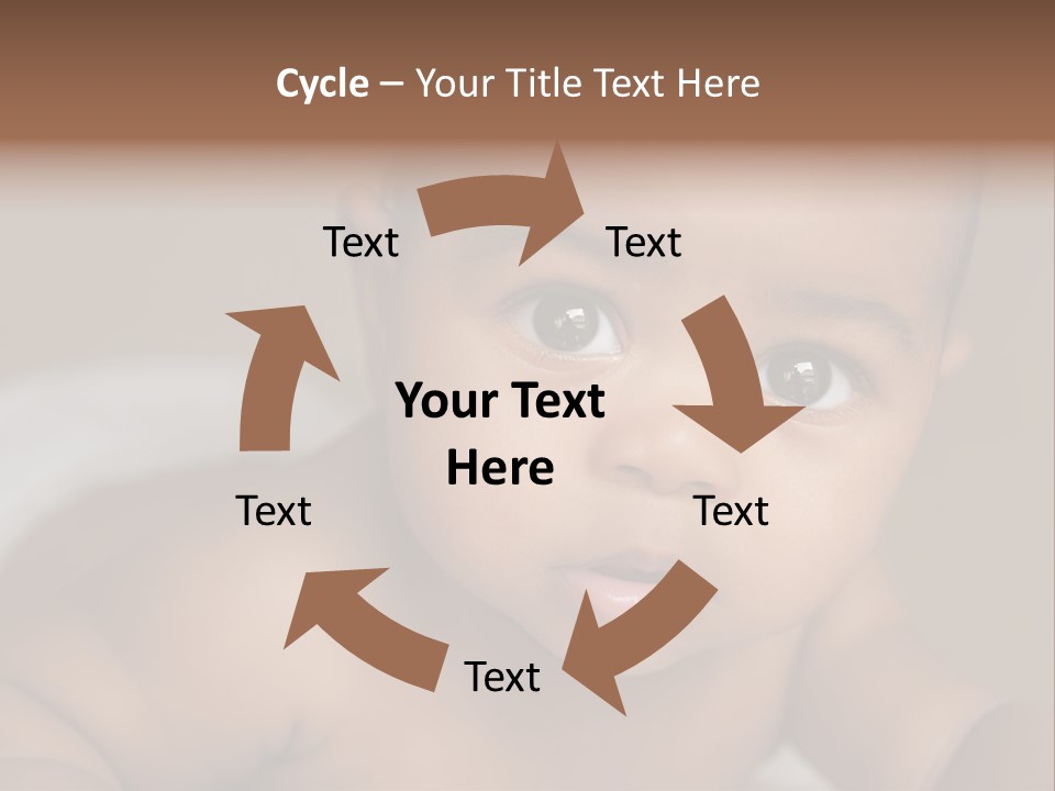 Races Eyes Innocent PowerPoint Template