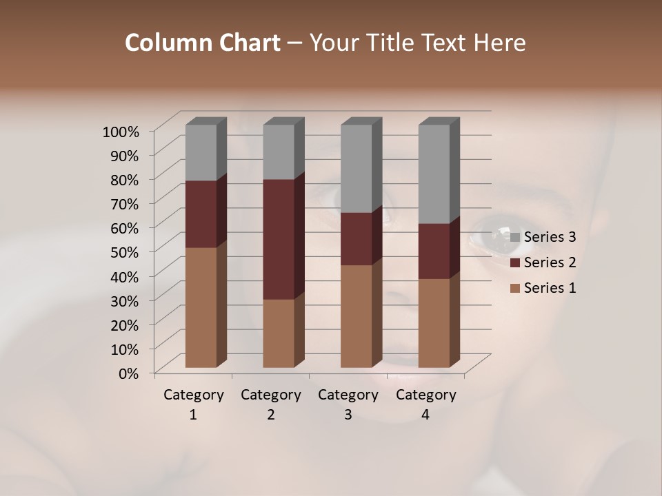 Races Eyes Innocent PowerPoint Template