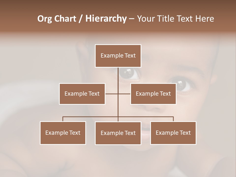 Races Eyes Innocent PowerPoint Template