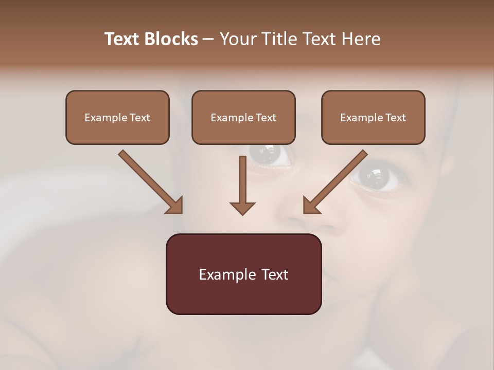 Races Eyes Innocent PowerPoint Template