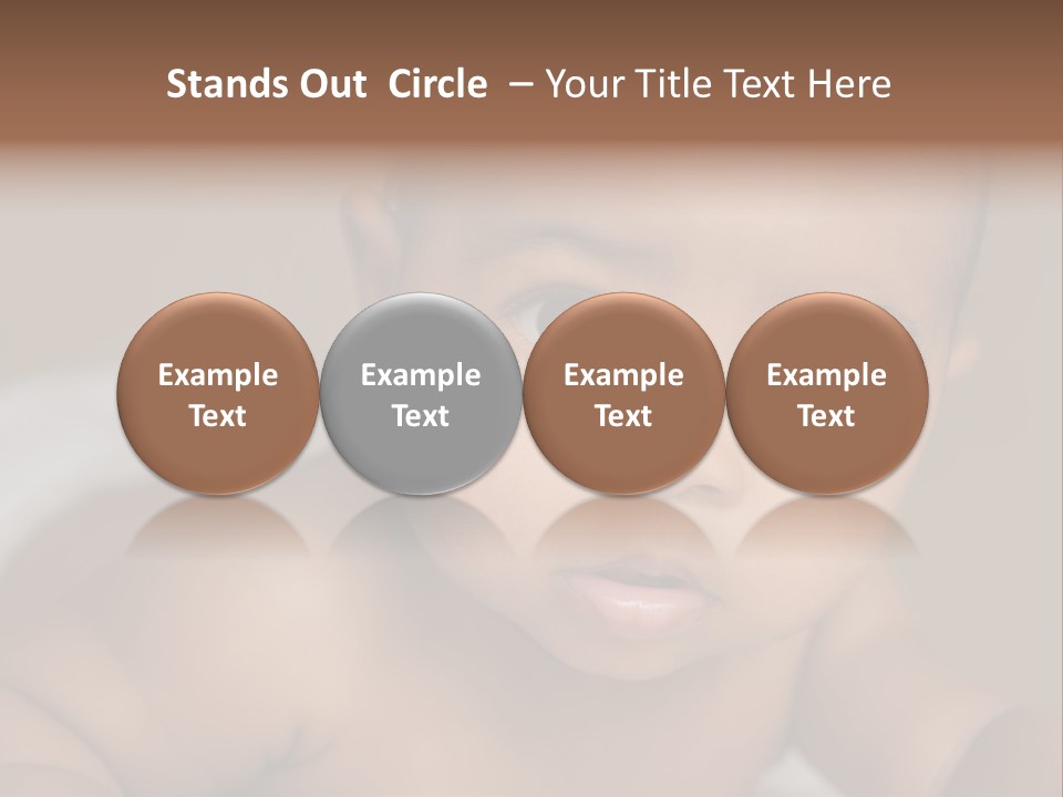 Races Eyes Innocent PowerPoint Template