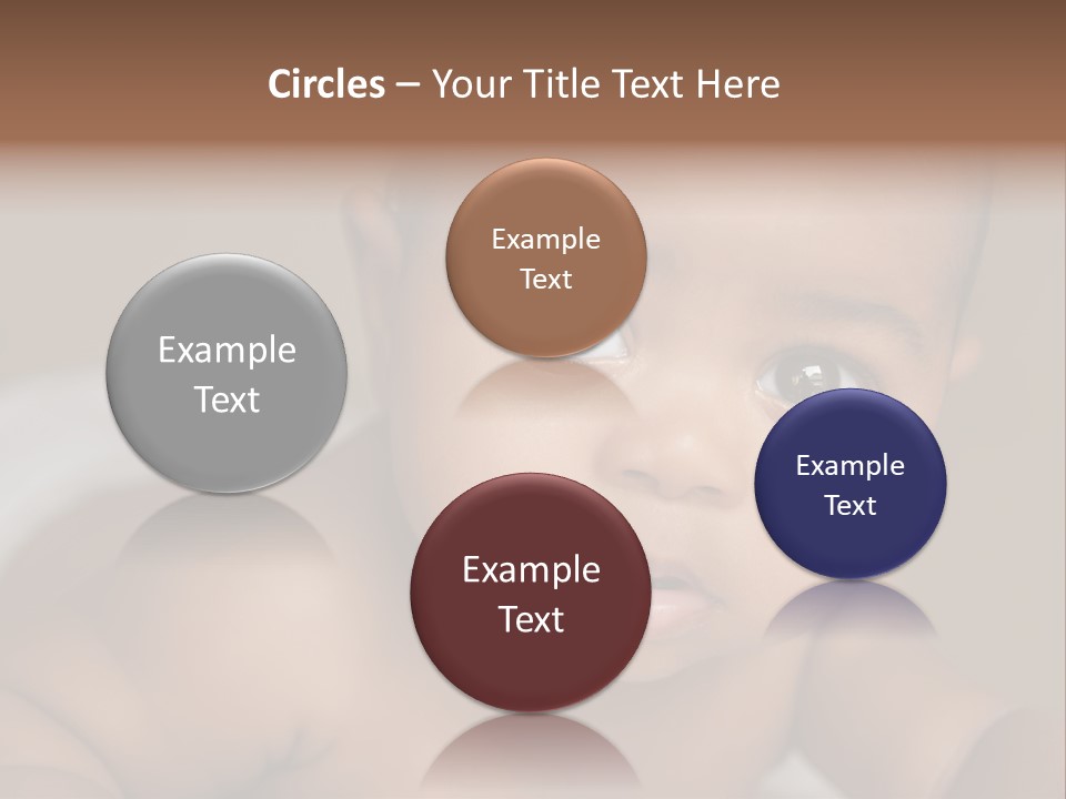 Races Eyes Innocent PowerPoint Template