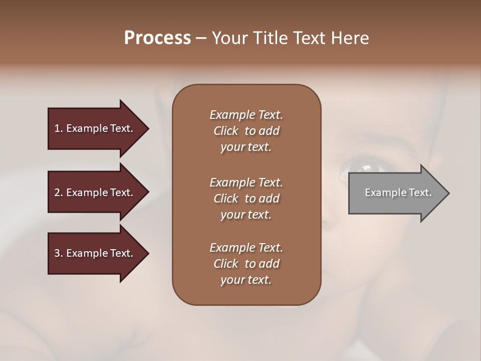 Races Eyes Innocent PowerPoint Template