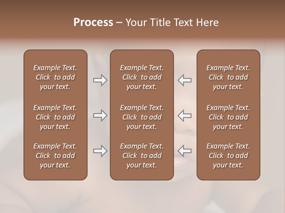 Races Eyes Innocent PowerPoint Template
