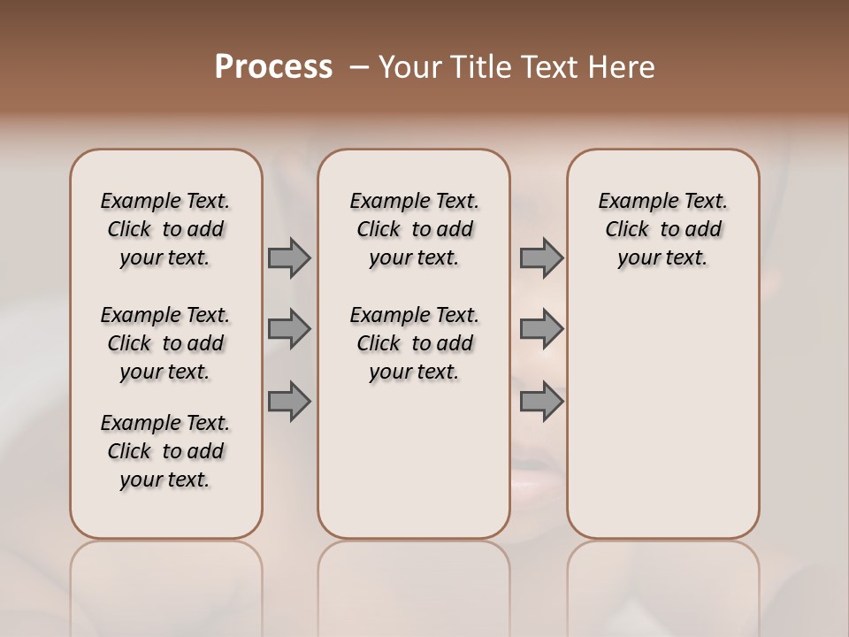 Races Eyes Innocent PowerPoint Template