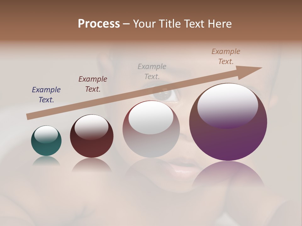 Races Eyes Innocent PowerPoint Template