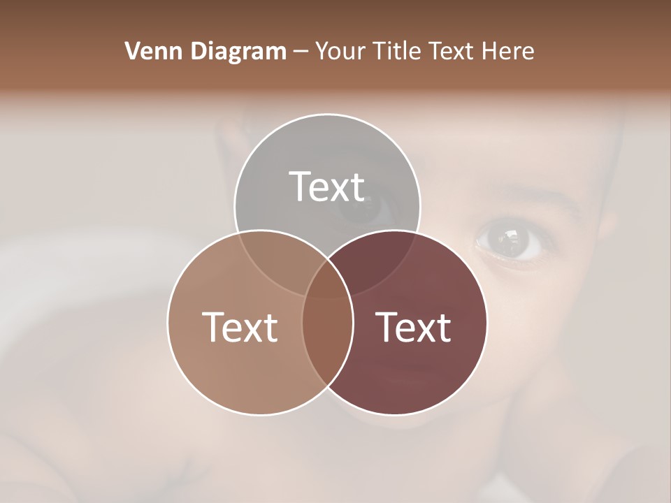 Races Eyes Innocent PowerPoint Template