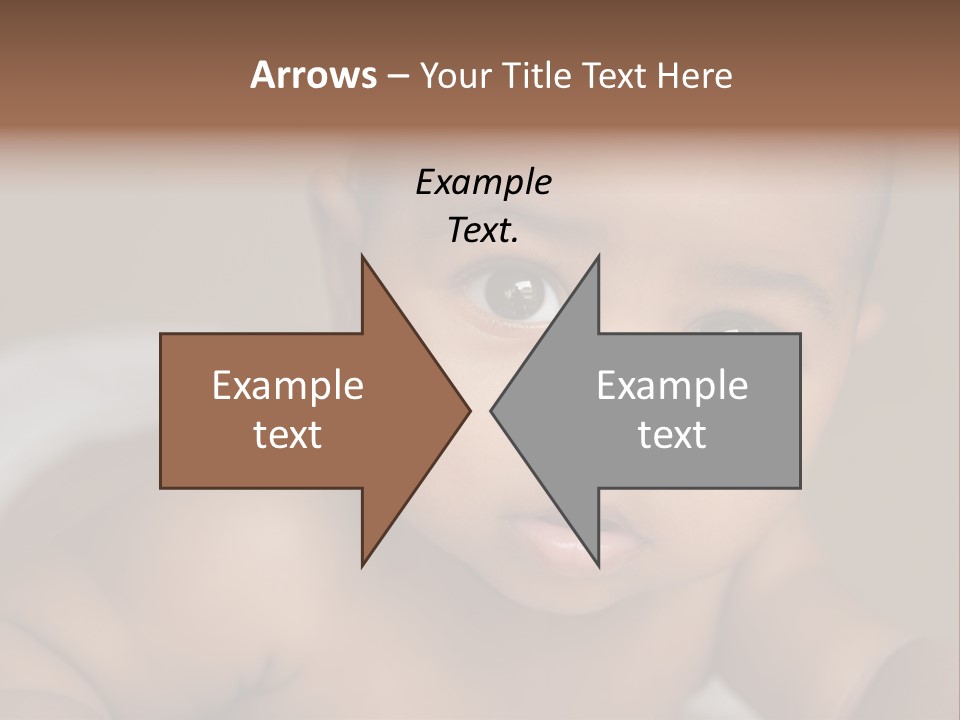 Races Eyes Innocent PowerPoint Template