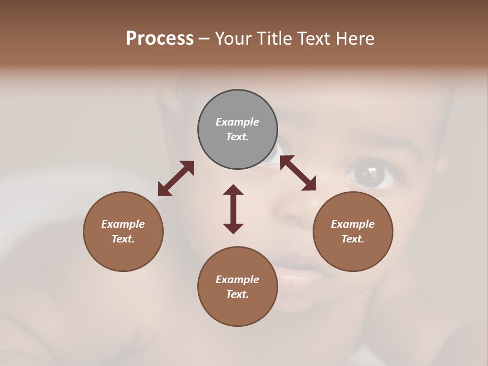 Races Eyes Innocent PowerPoint Template