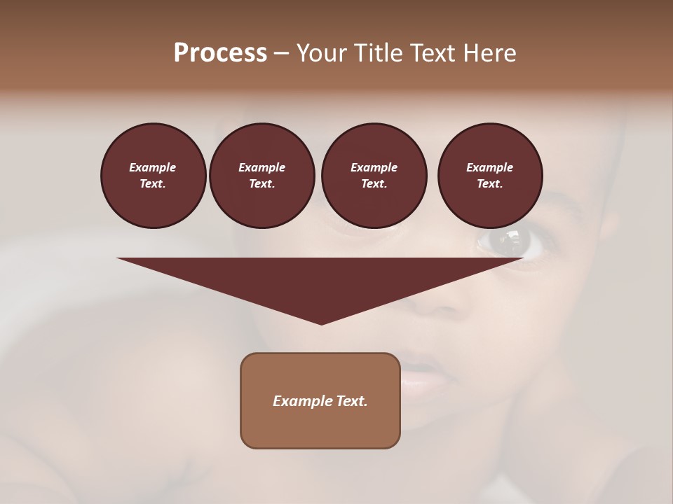 Races Eyes Innocent PowerPoint Template
