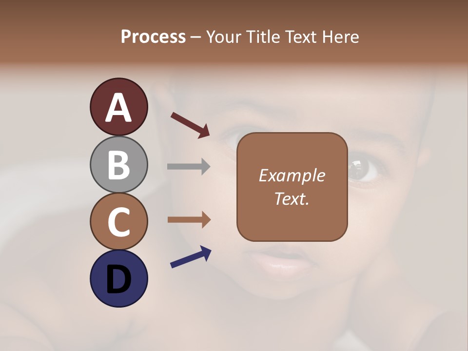 Races Eyes Innocent PowerPoint Template