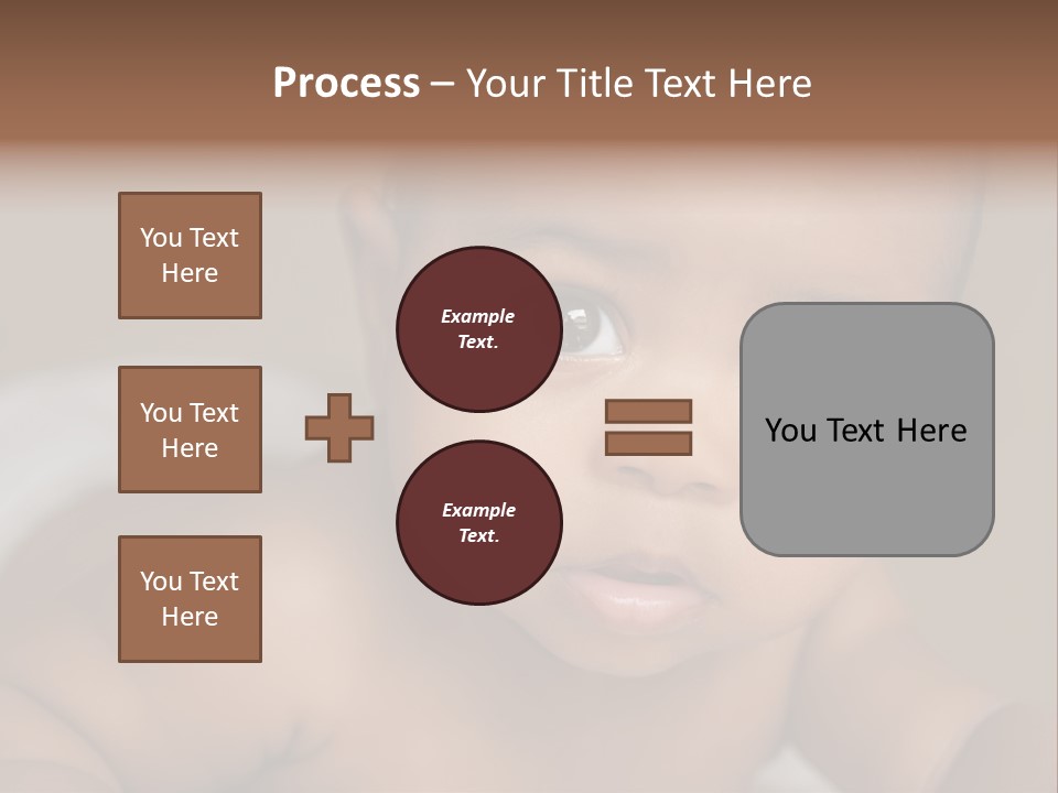 Races Eyes Innocent PowerPoint Template