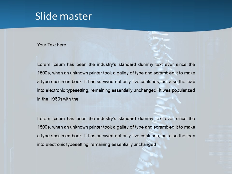 Corporation Character Boardroom PowerPoint Template