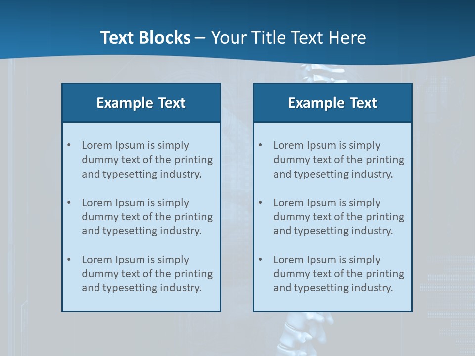 Corporation Character Boardroom PowerPoint Template