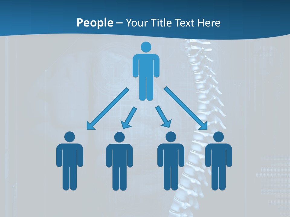 Corporation Character Boardroom PowerPoint Template