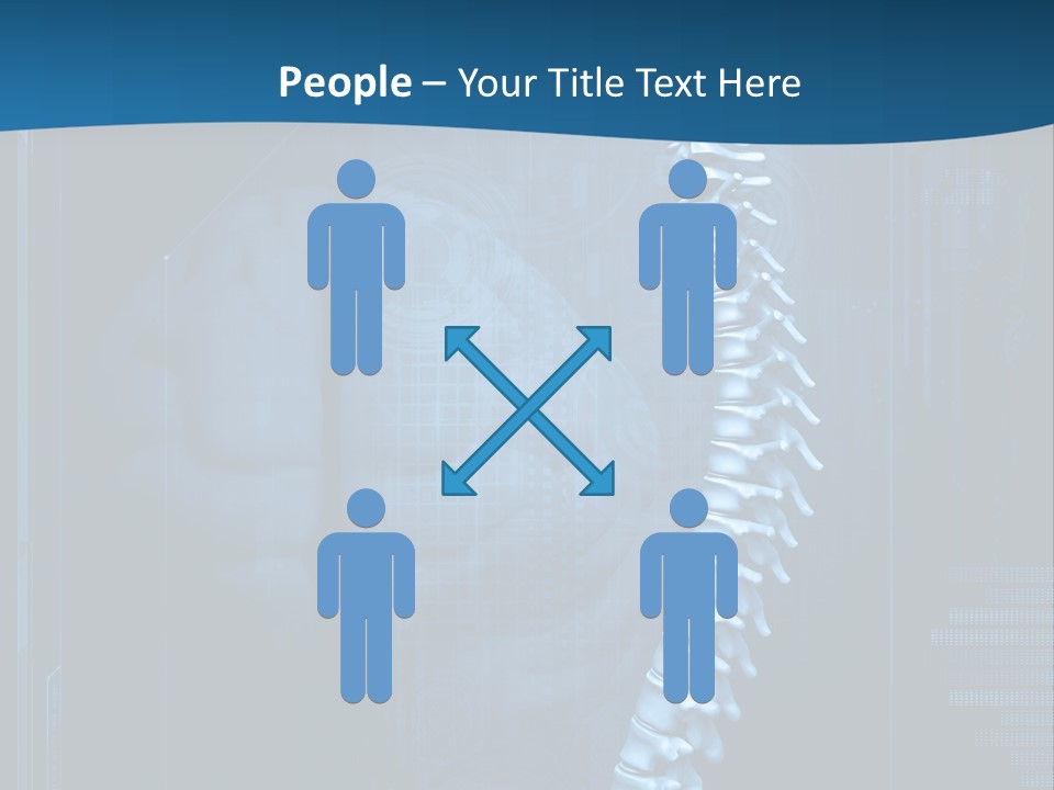 Corporation Character Boardroom PowerPoint Template