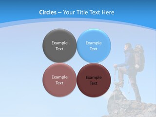 Strength Victory Snowy PowerPoint Template