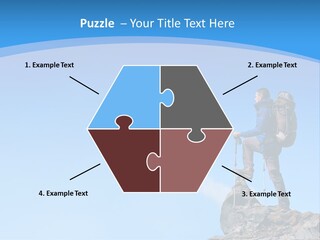 Strength Victory Snowy PowerPoint Template