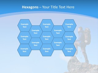 Strength Victory Snowy PowerPoint Template