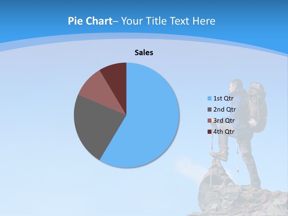 Strength Victory Snowy PowerPoint Template