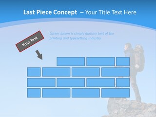 Strength Victory Snowy PowerPoint Template