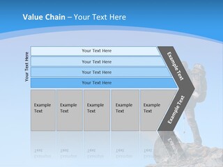 Strength Victory Snowy PowerPoint Template