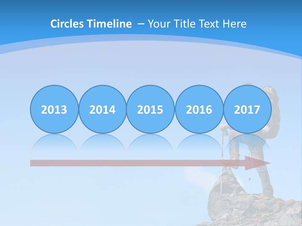 Strength Victory Snowy PowerPoint Template