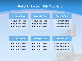 Strength Victory Snowy PowerPoint Template