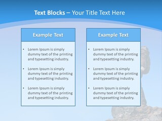 Strength Victory Snowy PowerPoint Template
