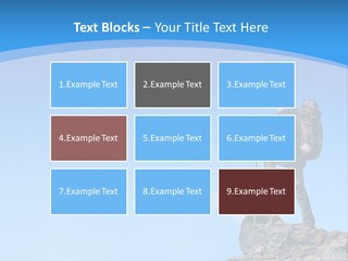 Strength Victory Snowy PowerPoint Template