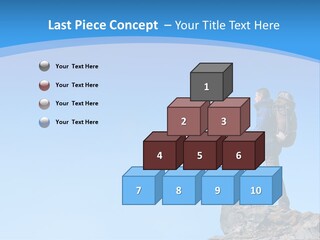 Strength Victory Snowy PowerPoint Template