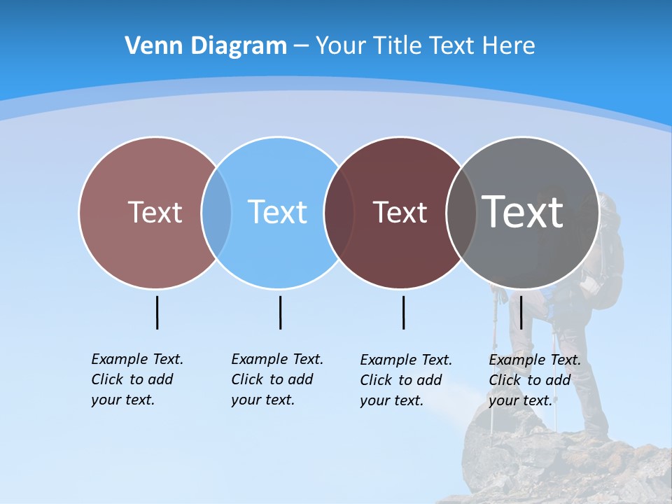 Strength Victory Snowy PowerPoint Template