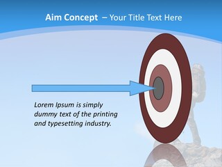 Strength Victory Snowy PowerPoint Template