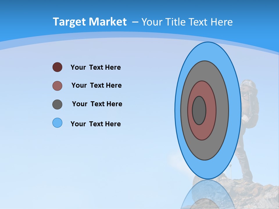 Strength Victory Snowy PowerPoint Template