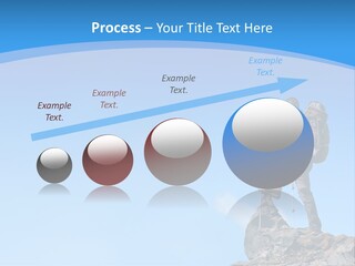 Strength Victory Snowy PowerPoint Template