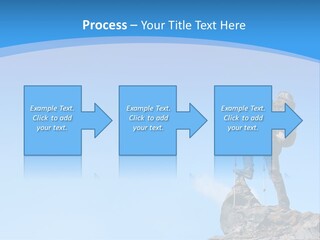 Strength Victory Snowy PowerPoint Template