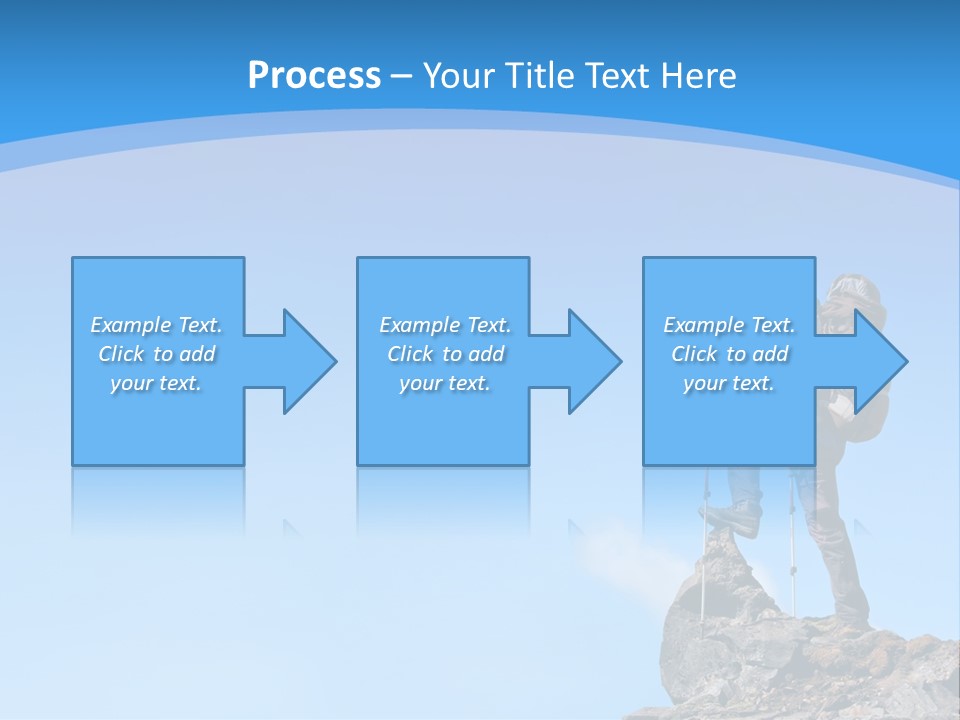 Strength Victory Snowy PowerPoint Template