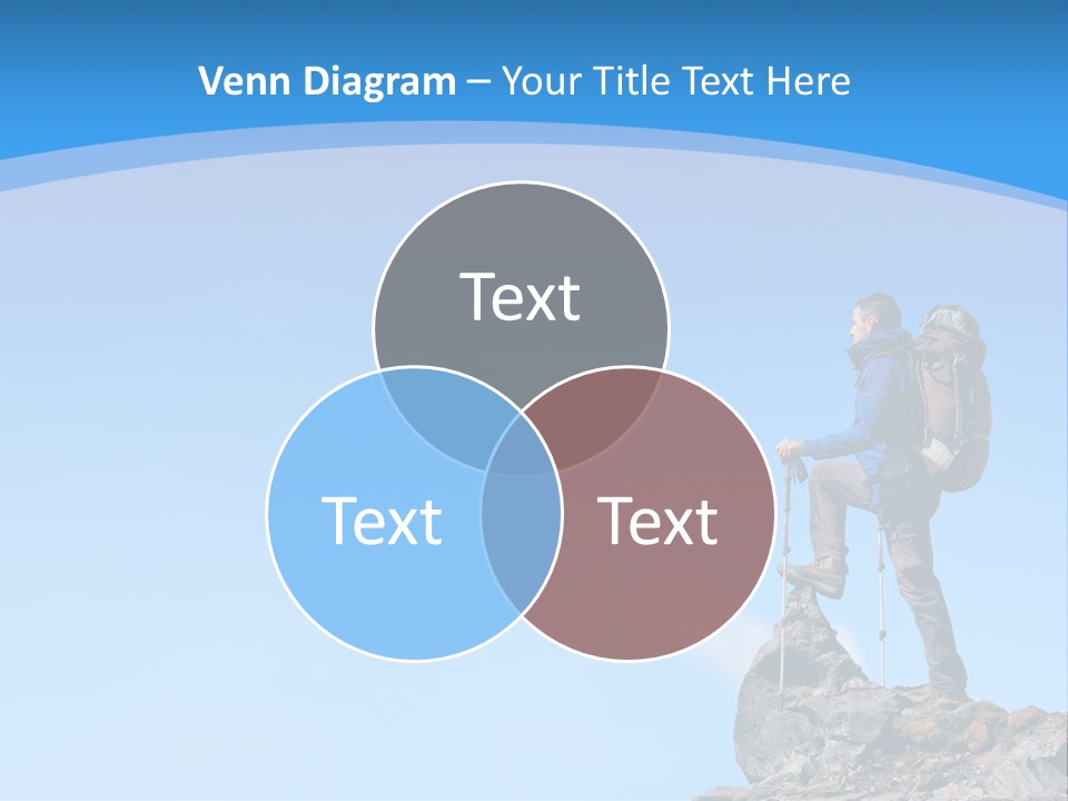 Strength Victory Snowy PowerPoint Template