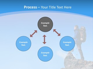 Strength Victory Snowy PowerPoint Template