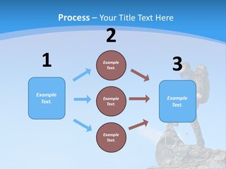 Strength Victory Snowy PowerPoint Template