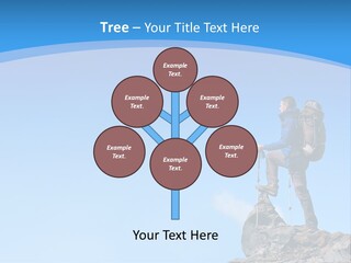 Strength Victory Snowy PowerPoint Template