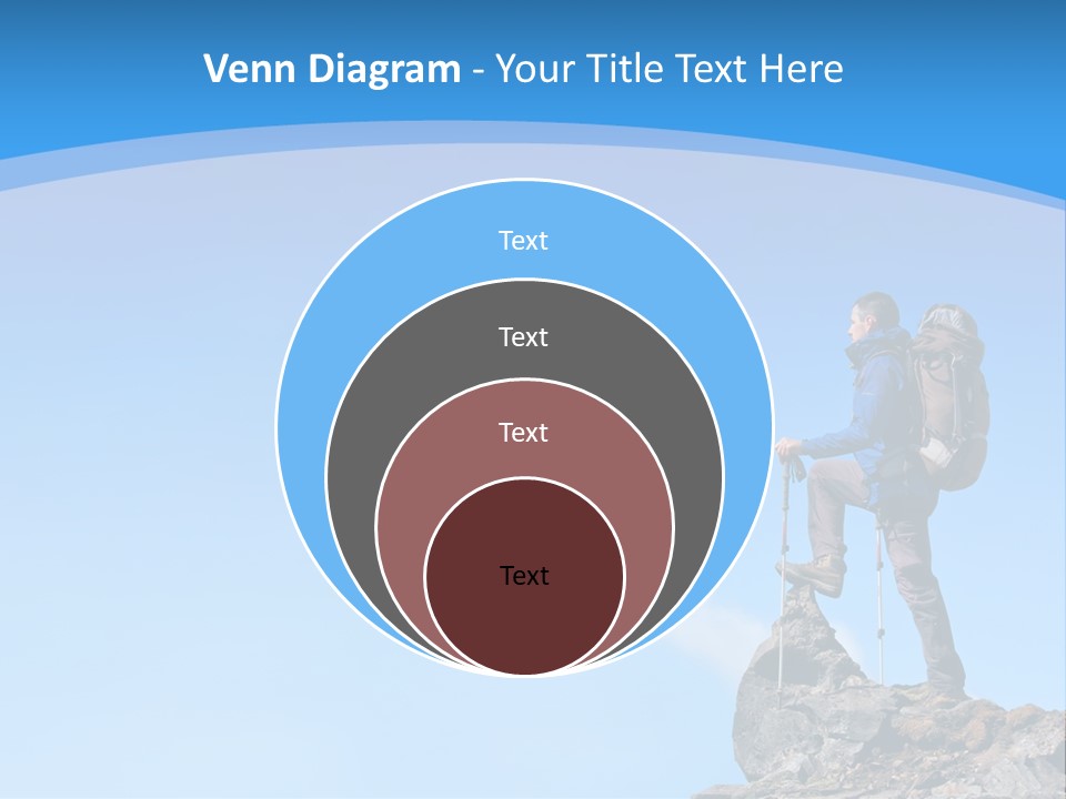 Strength Victory Snowy PowerPoint Template