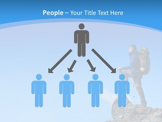 Strength Victory Snowy PowerPoint Template
