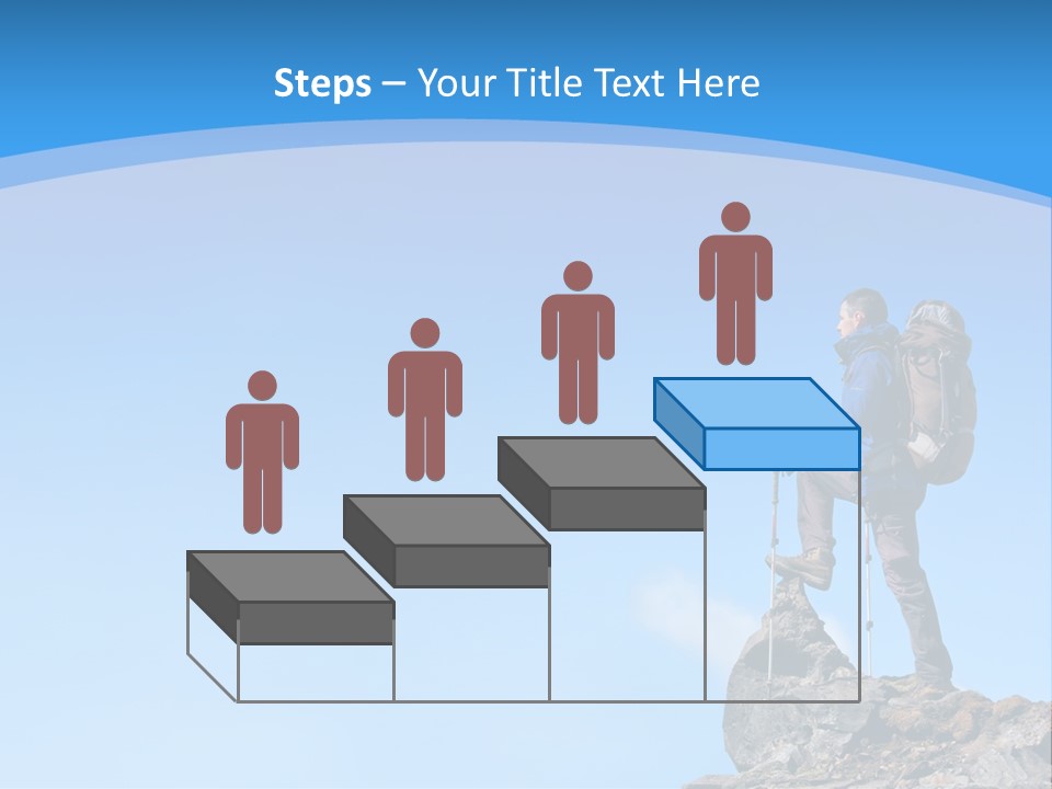 Strength Victory Snowy PowerPoint Template