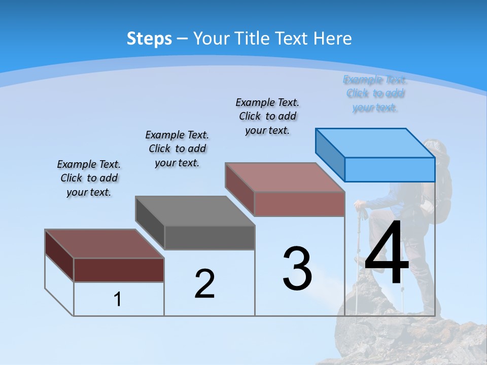 Strength Victory Snowy PowerPoint Template