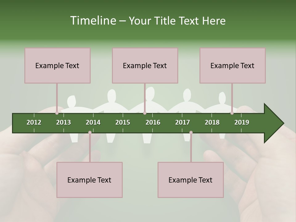 Holding Together Friendship PowerPoint Template