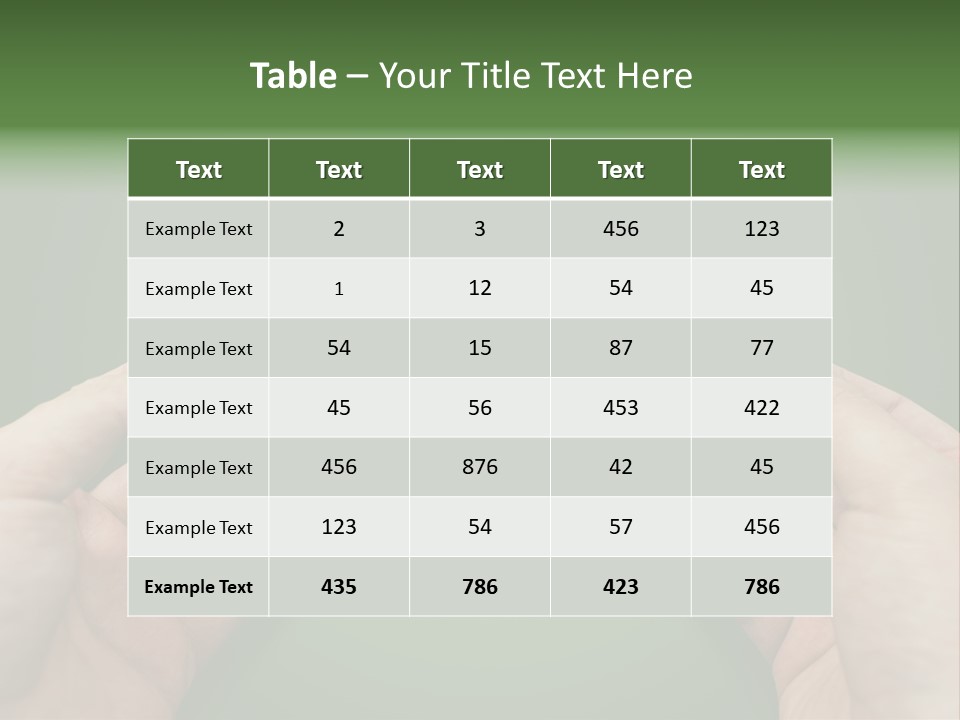 Holding Together Friendship PowerPoint Template