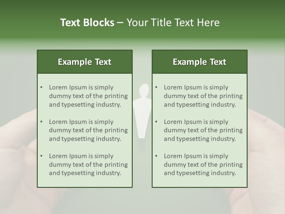 Holding Together Friendship PowerPoint Template